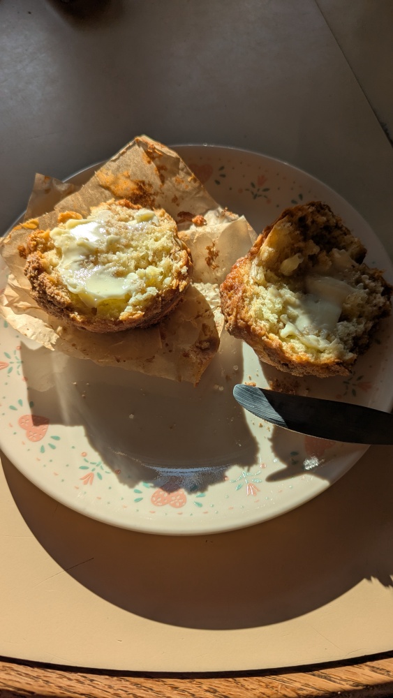 Lyndeborough, NH, USA :: Homemade Cinnamon Muffin